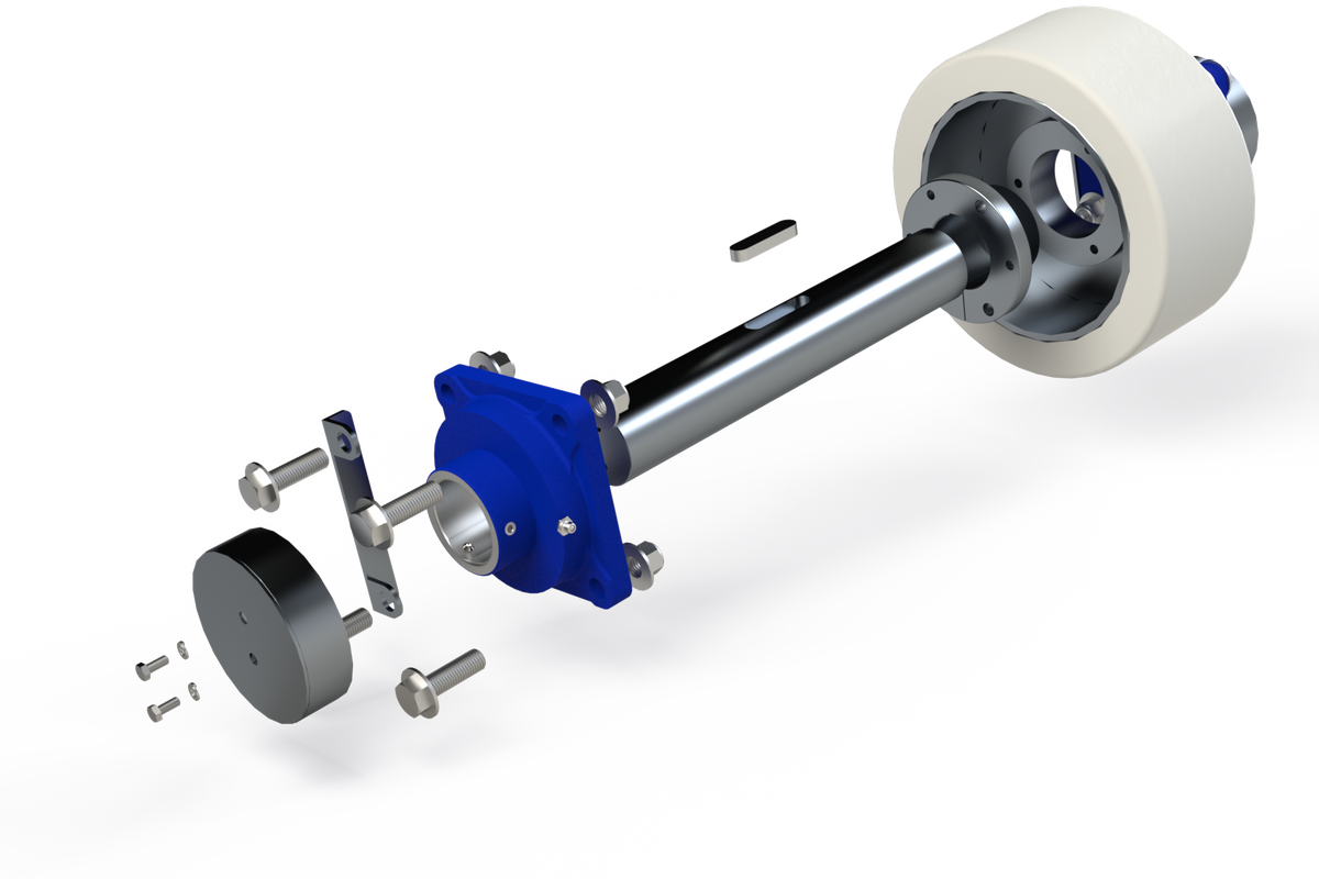 Upgraded Tumbler Wheel Assembly Ranger MFG